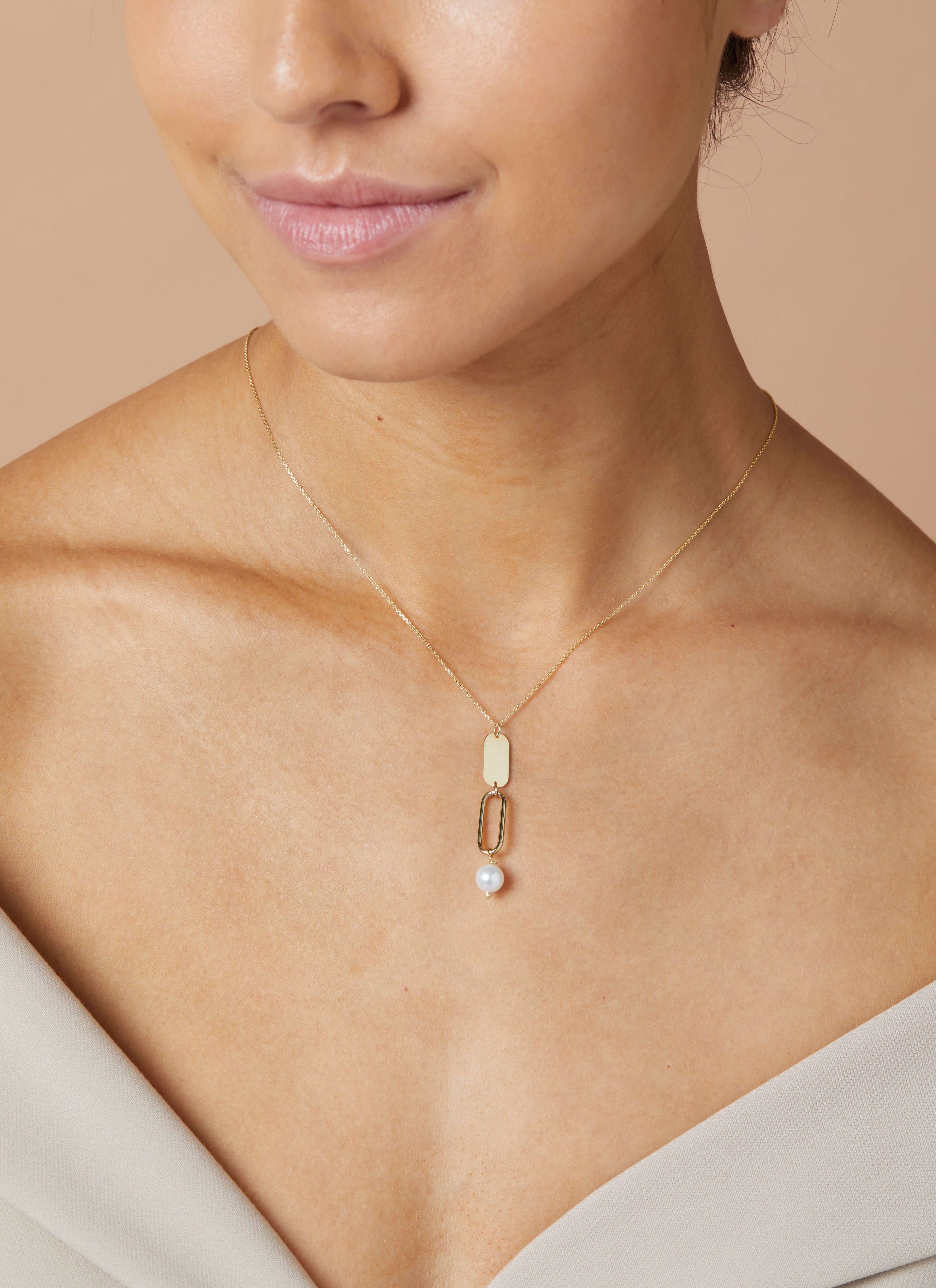 Yellow gold Collier Marigold