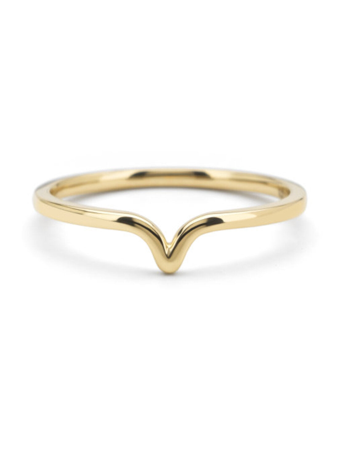 Yellow gold ring Cosmic