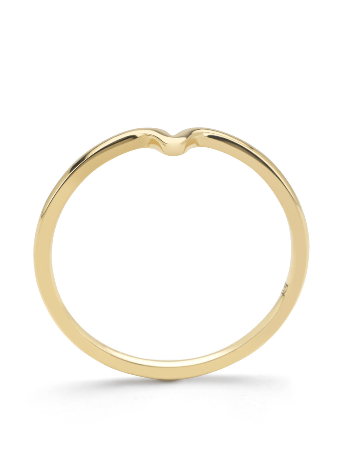Yellow gold ring Cosmic
