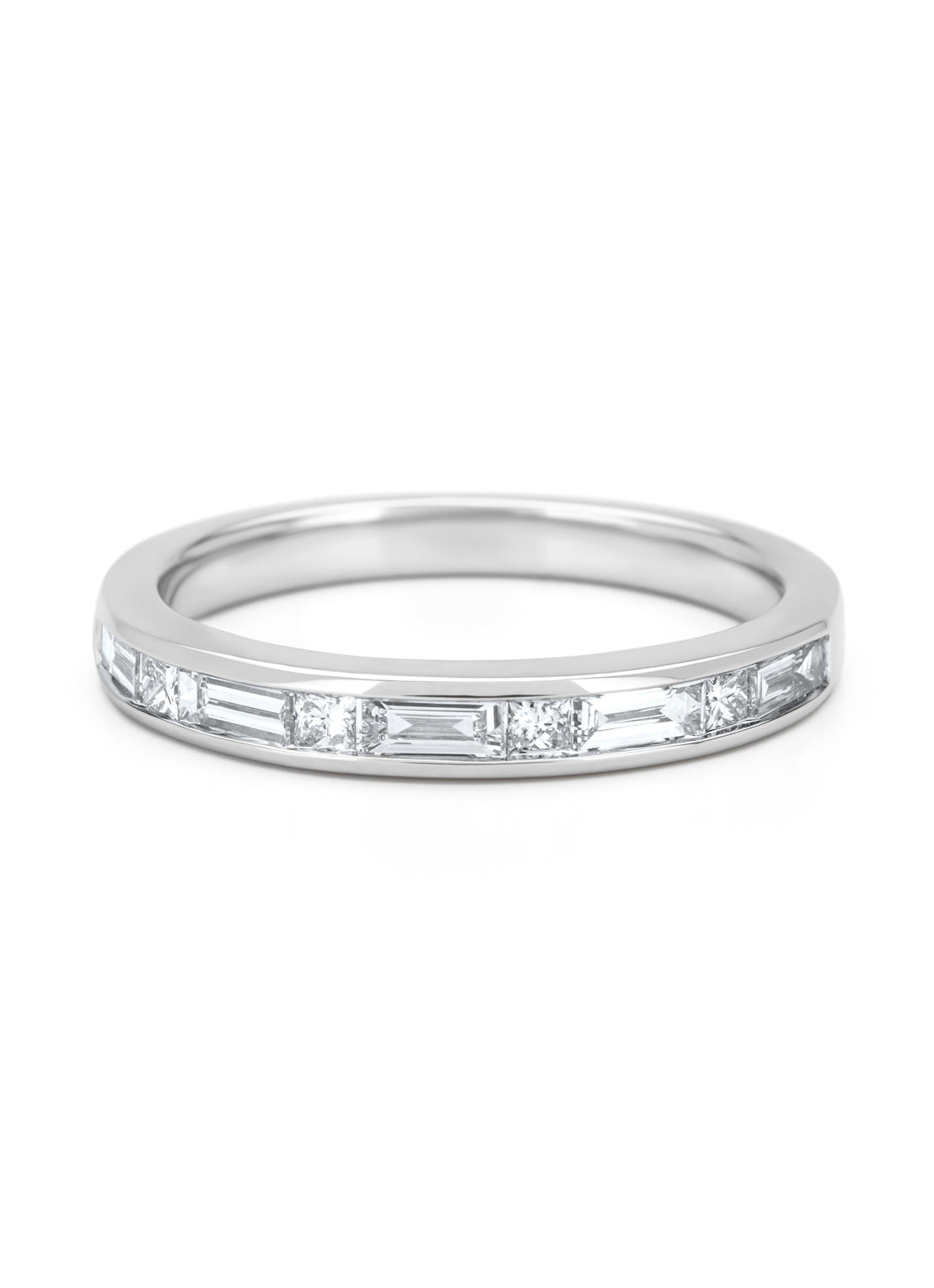 White gold ring, 0.50 ct diamond, wedding