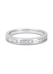 Witgouden ring, 0.50 ct diamant, Wedding