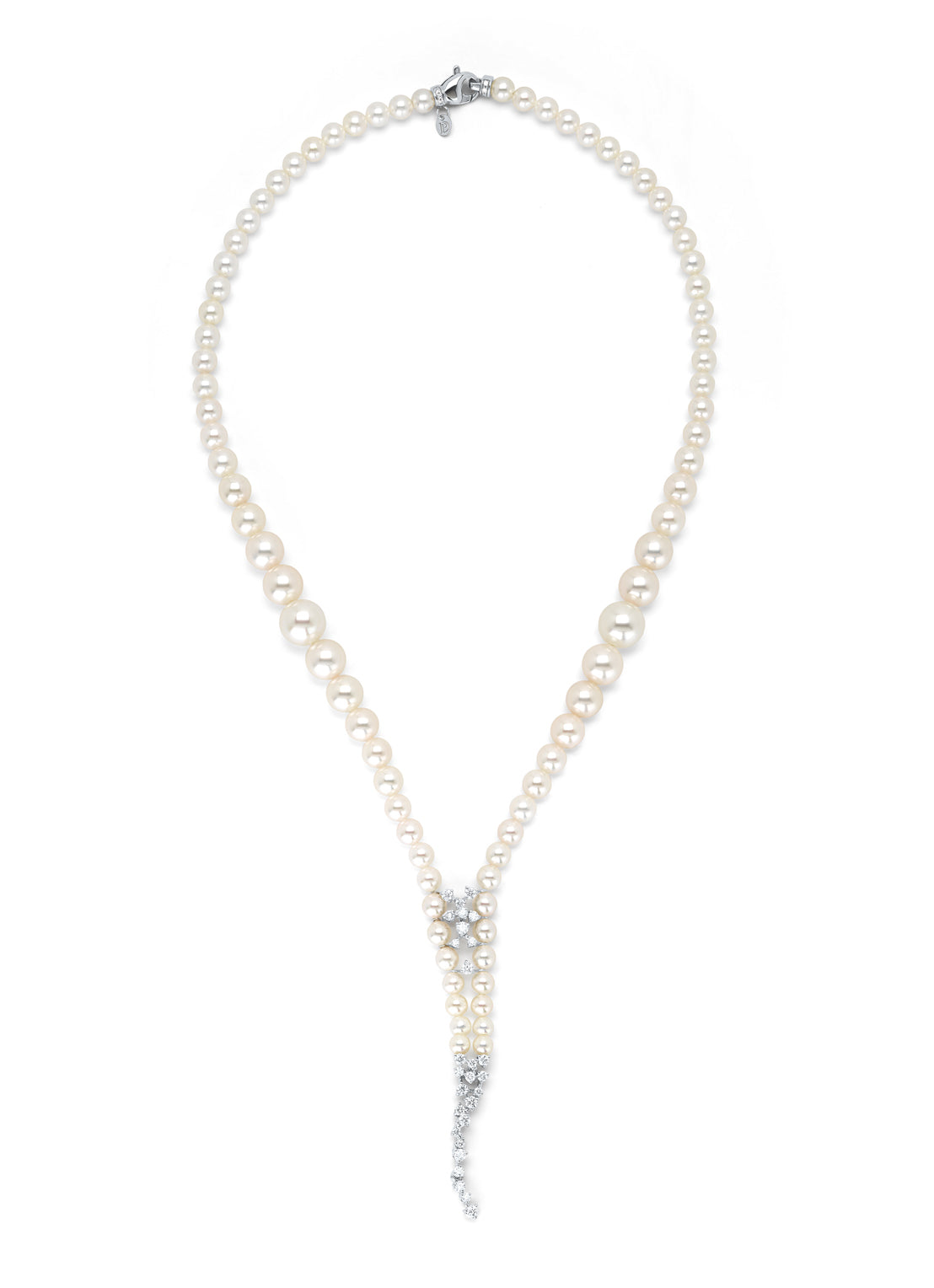 White gold necklace, 1.33 ct diamond, Gallery