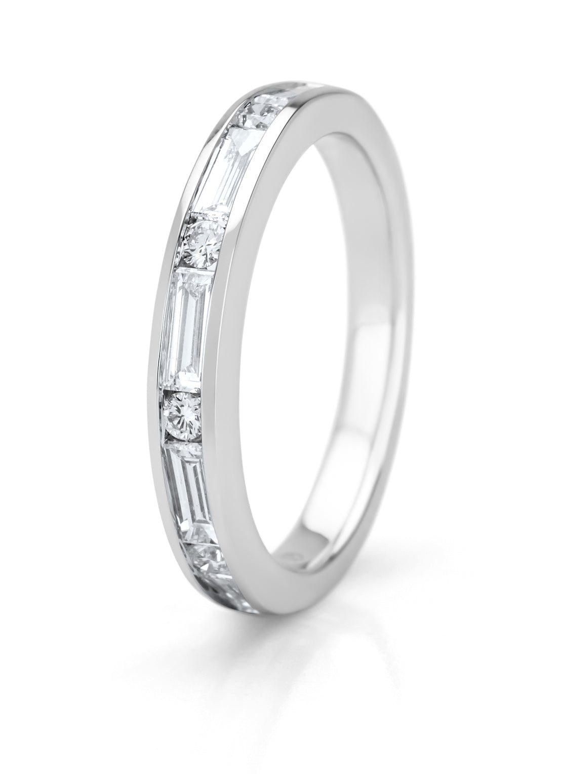 White gold ring, 0.61 CT Diamant, Wedding