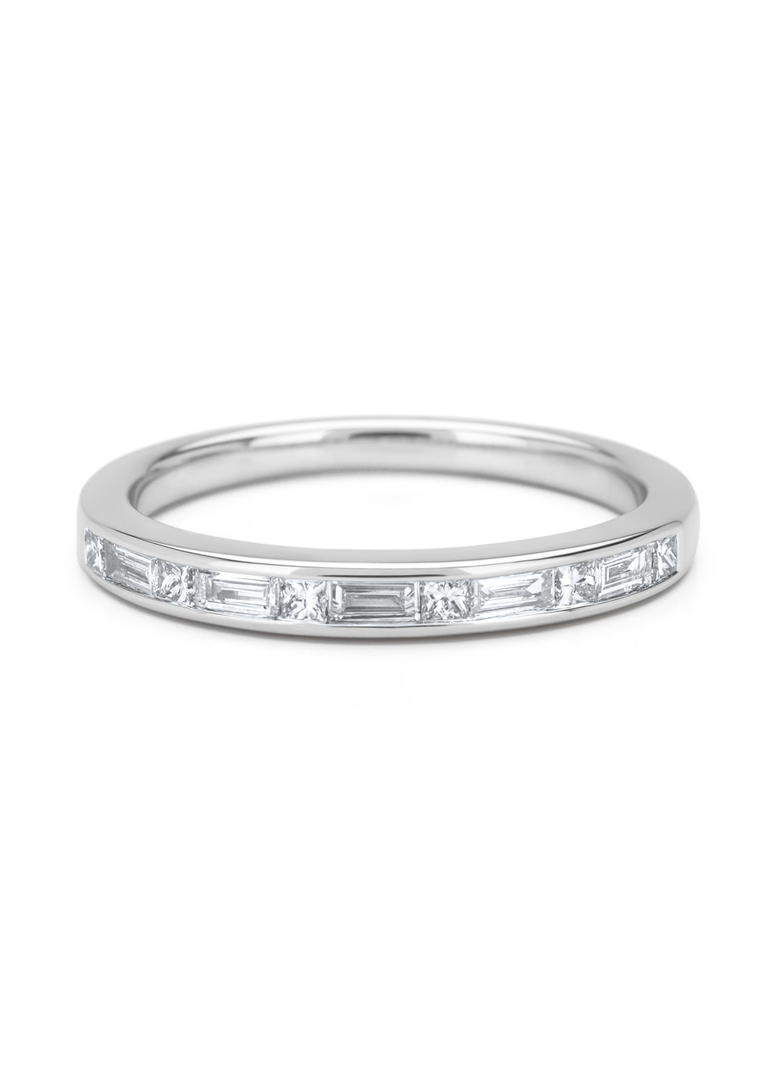 White gold ring, 0.33 ct diamond, wedding