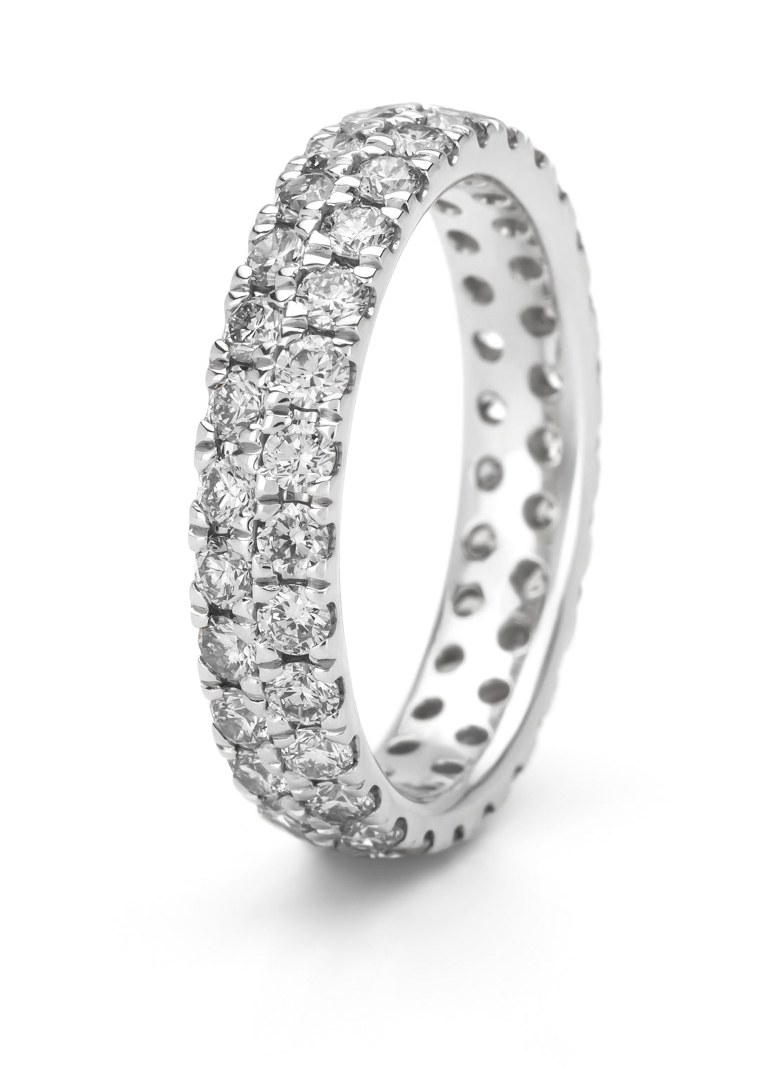 White gold ring, 1.91 CT Diamant, Ensemble