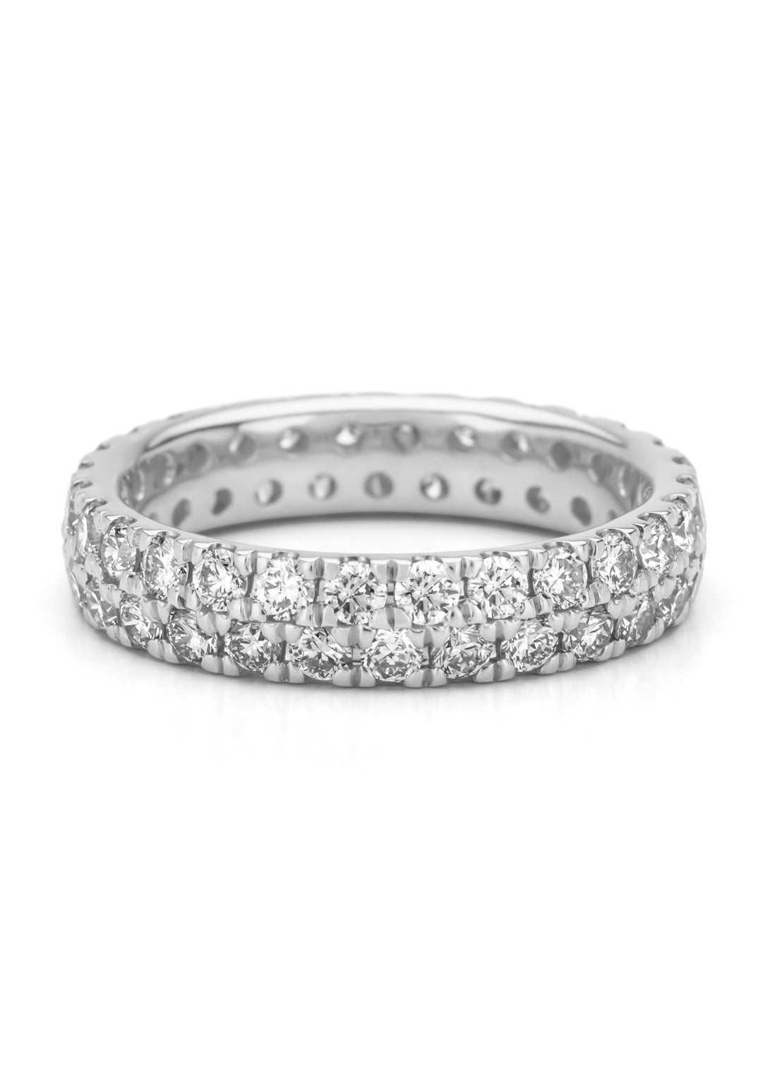 White gold ring, 1.91 ct diamond, Ensemble