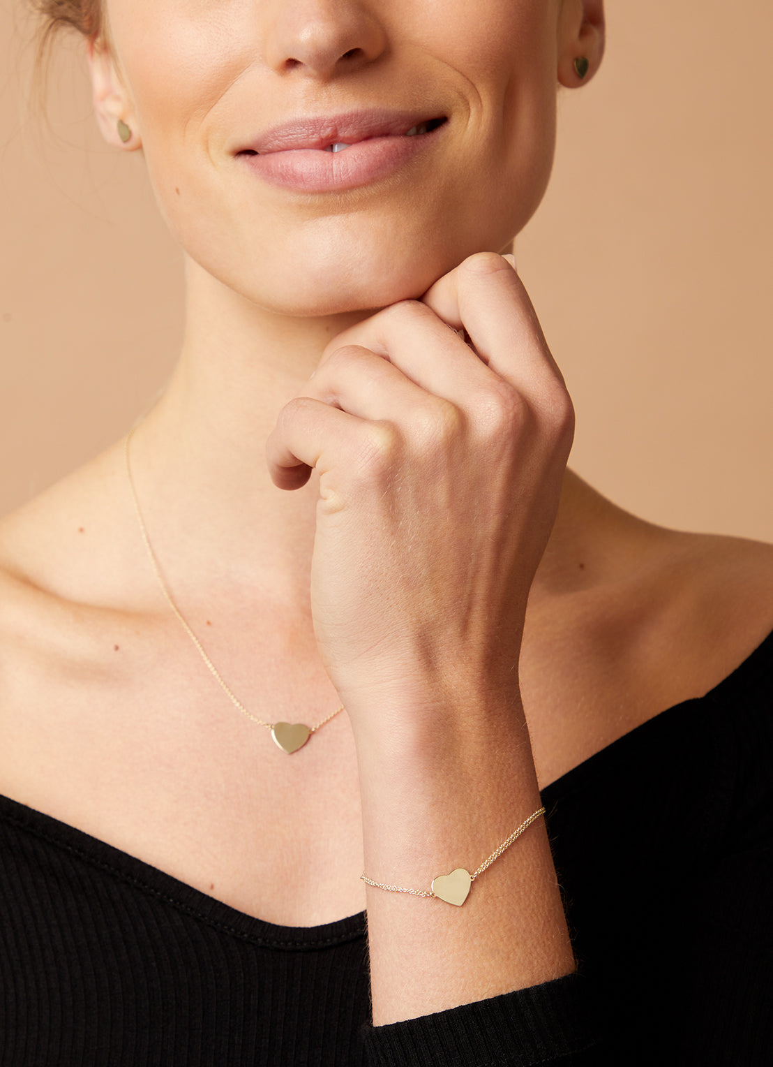 Geelgouden armband Marigold
