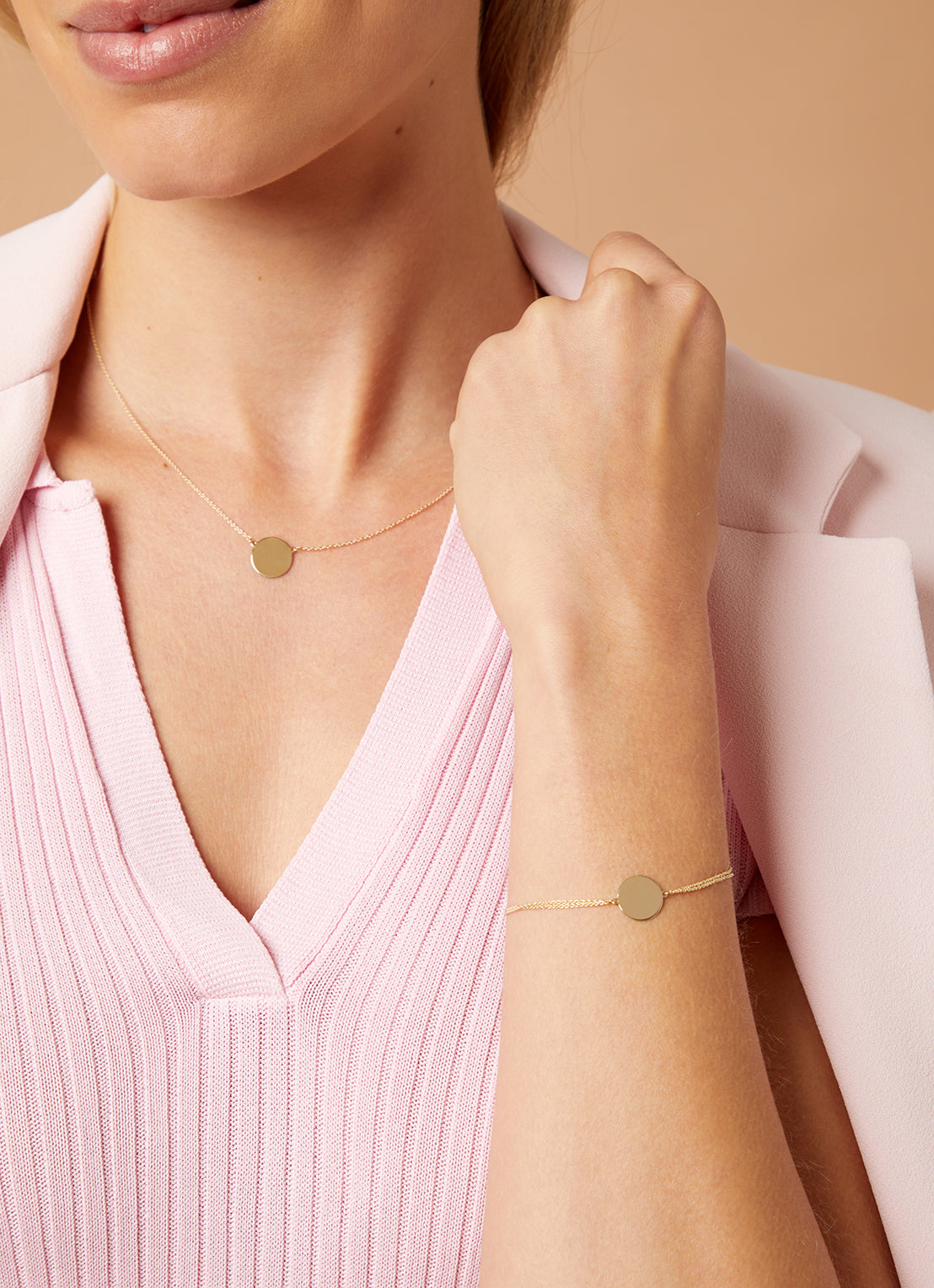 Geelgouden armband Marigold