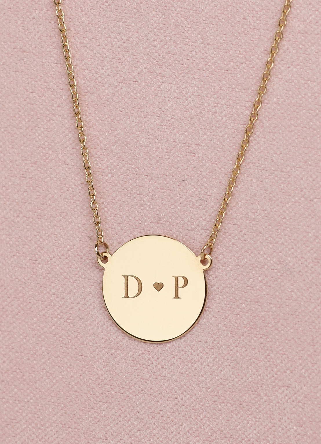 Geelgouden collier Marigold