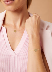 Yellow gold Collier Marigold