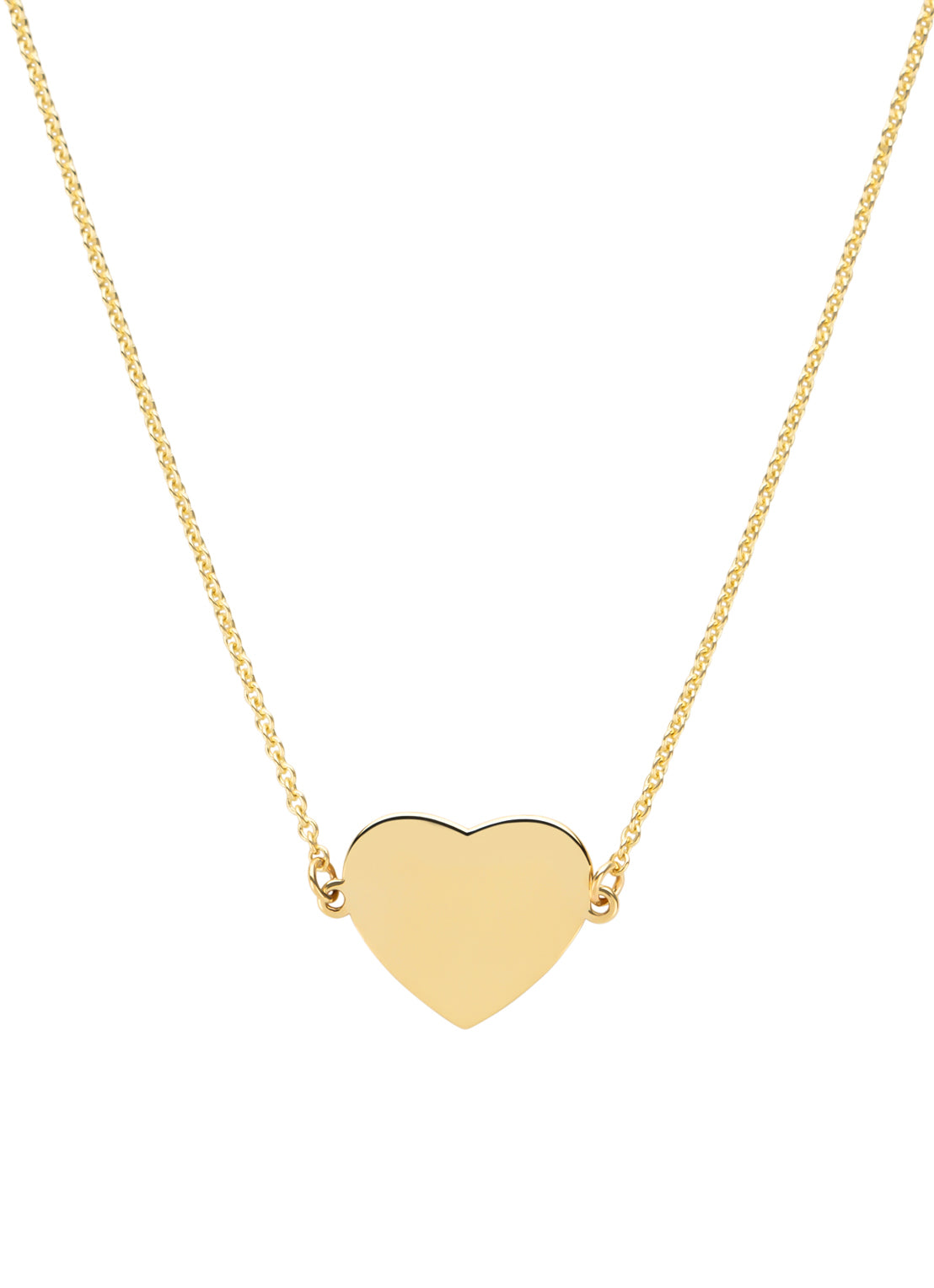 Geelgouden collier Marigold