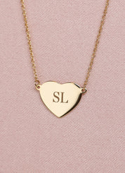 Geelgouden collier Marigold