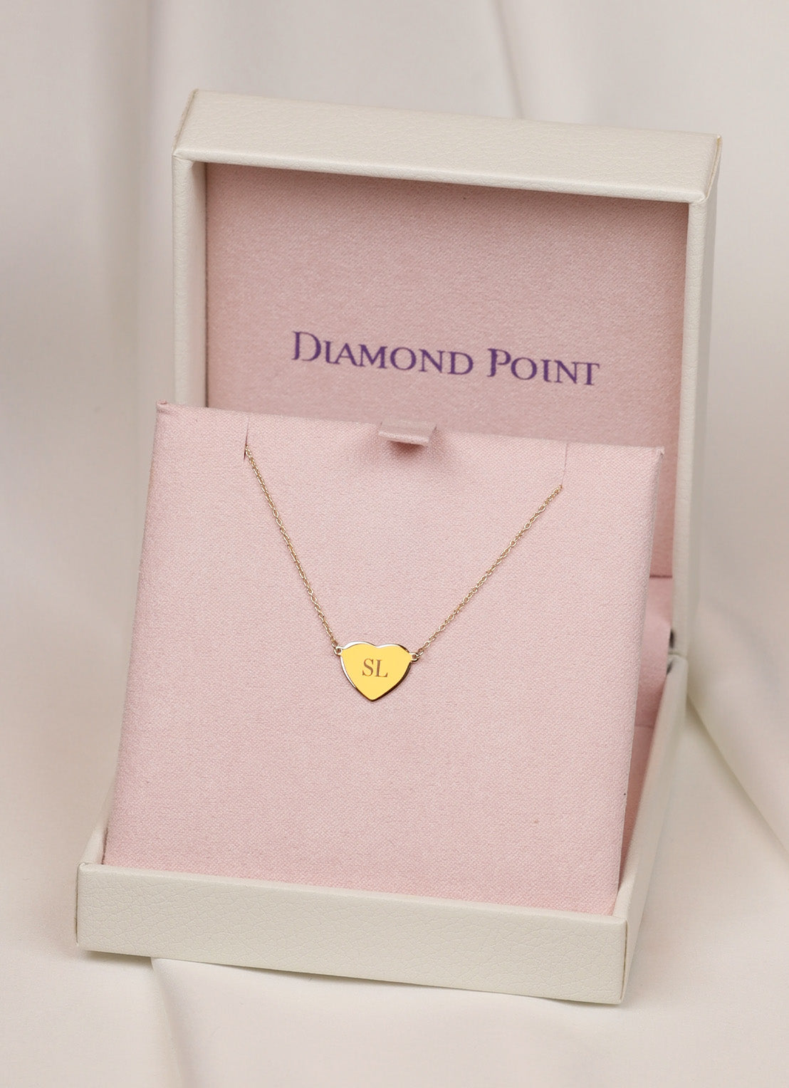 Geelgouden collier Marigold