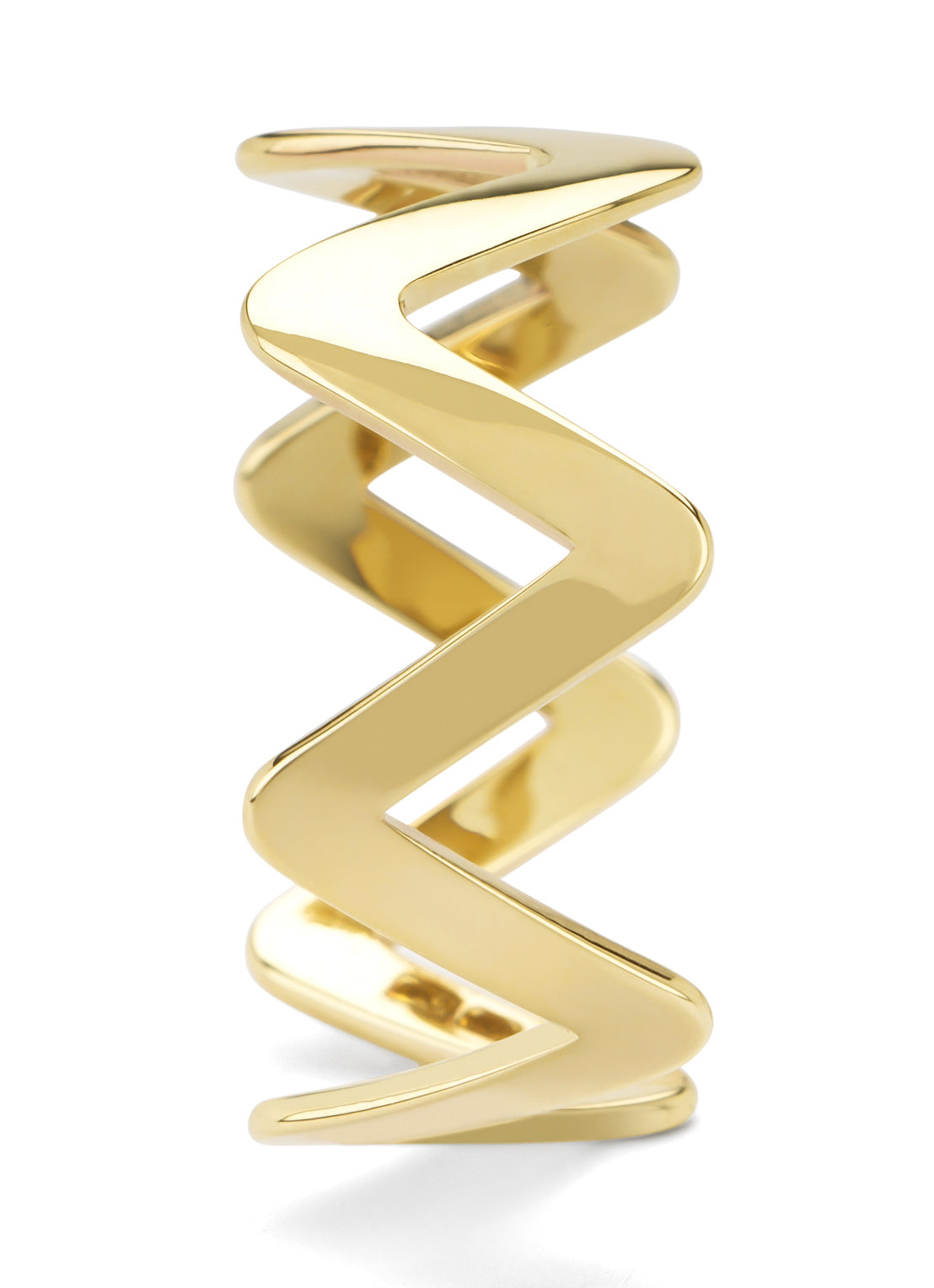 Yellow gold ring marigold