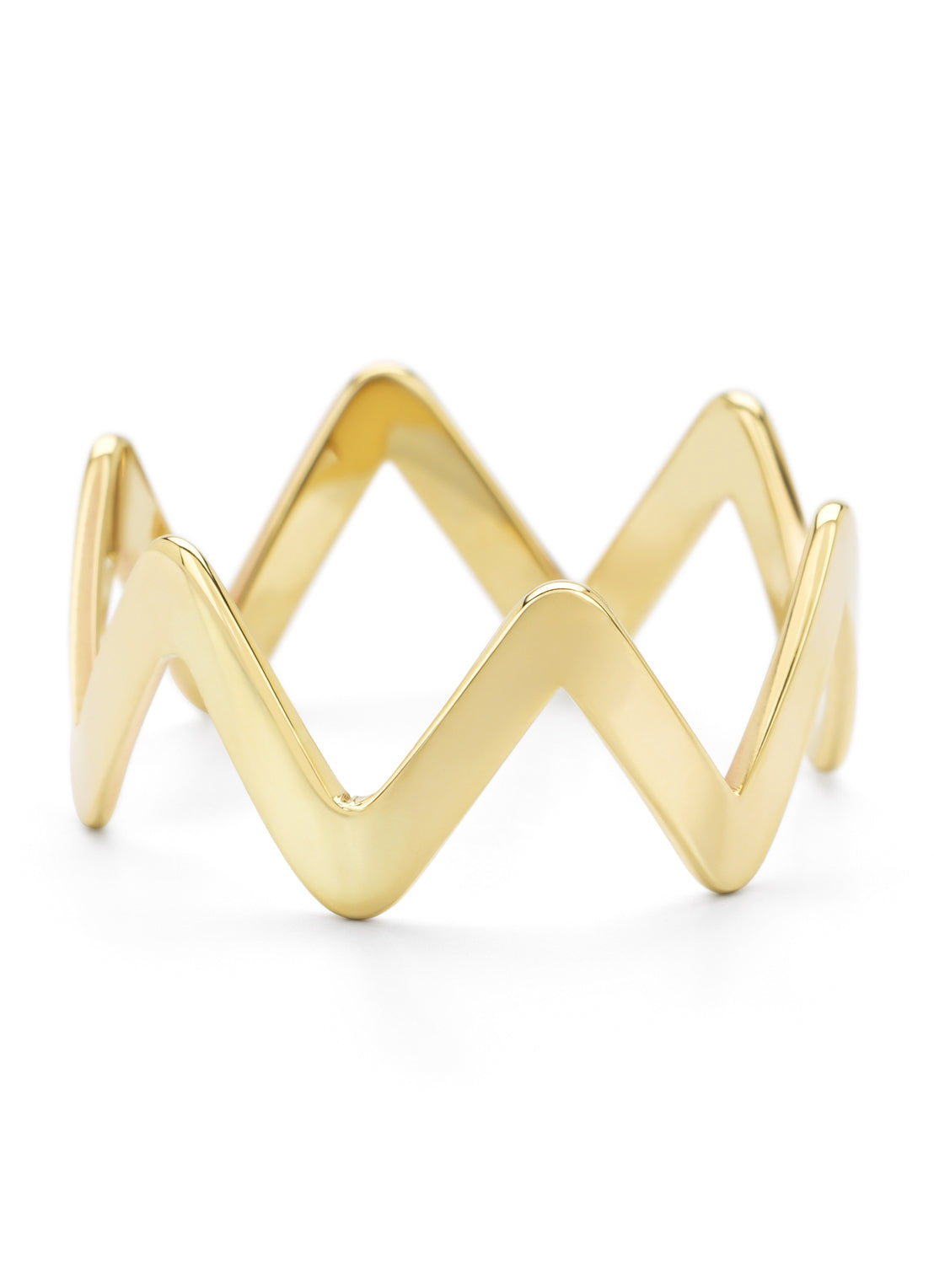 Yellow gold ring marigold