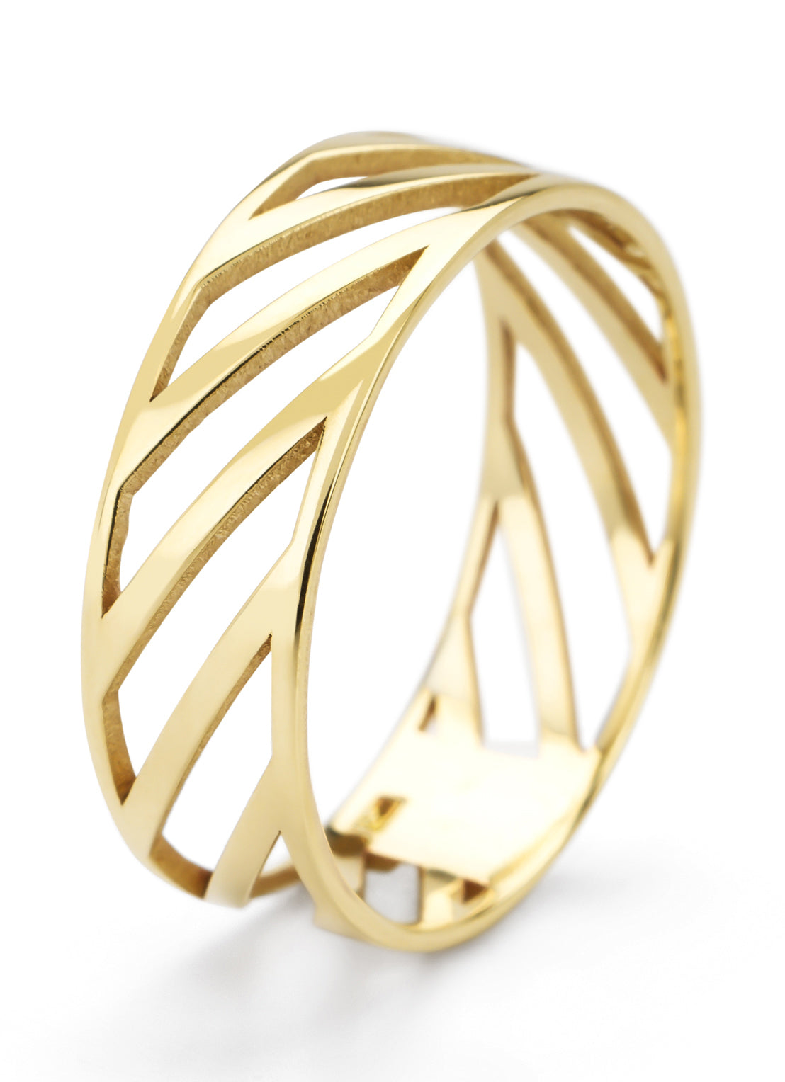 Geelgouden ring Marigold