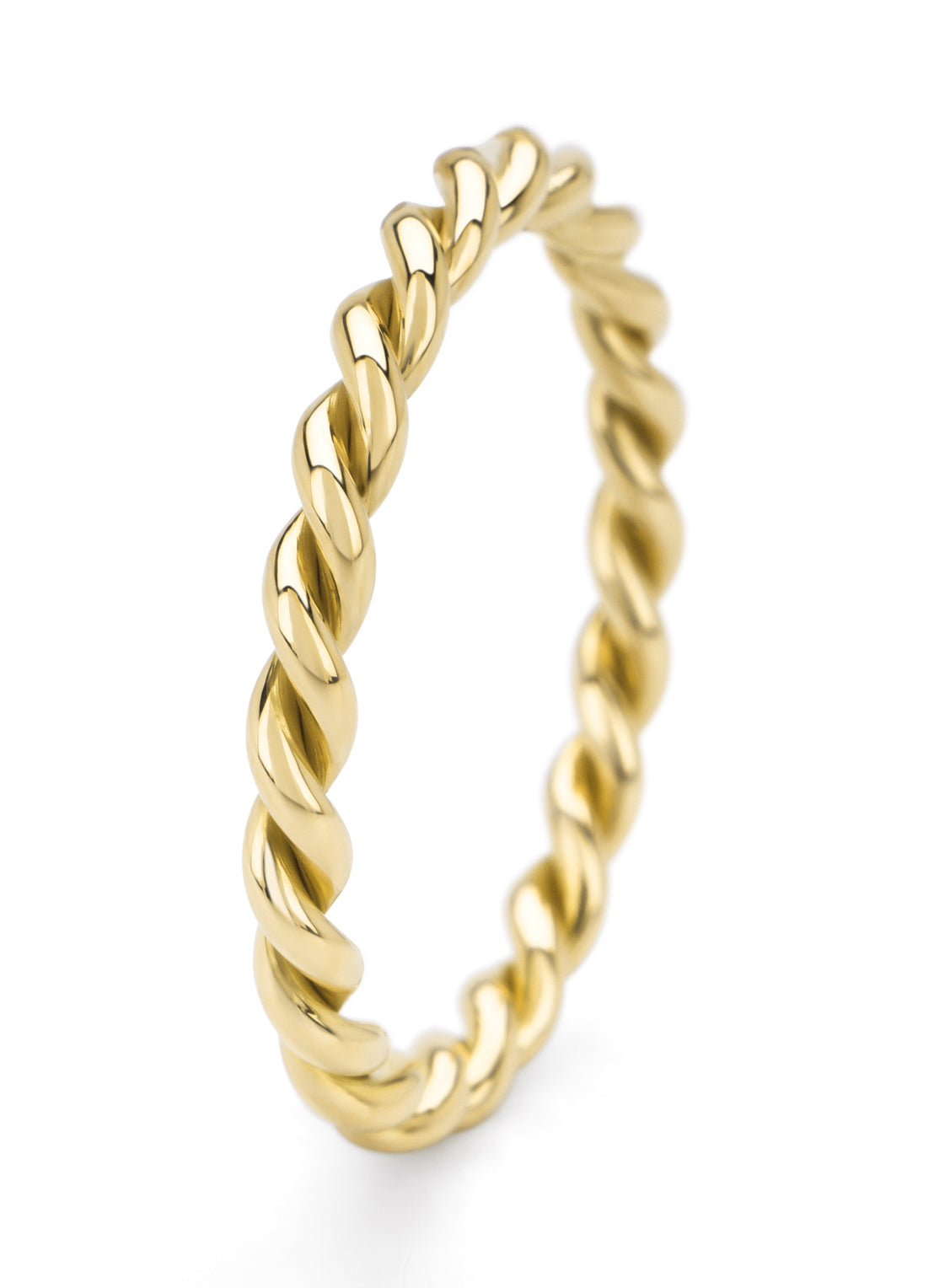 Yellow gold ring marigold