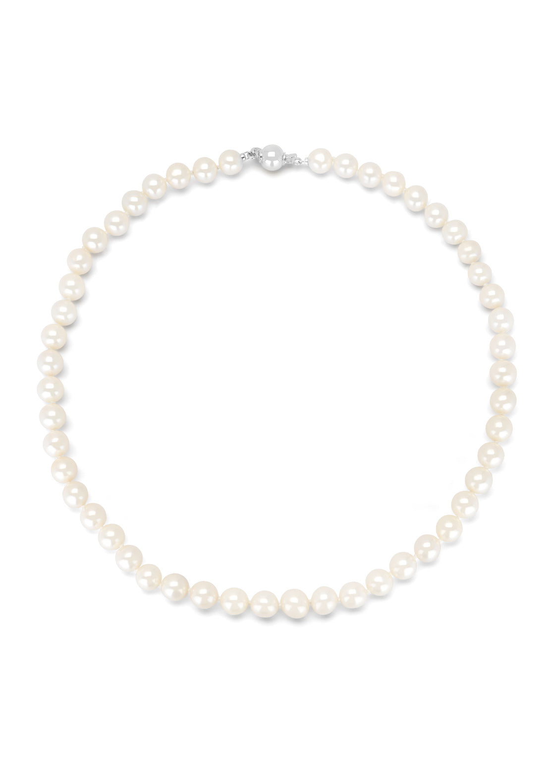 White gold pearl chain Rivièra