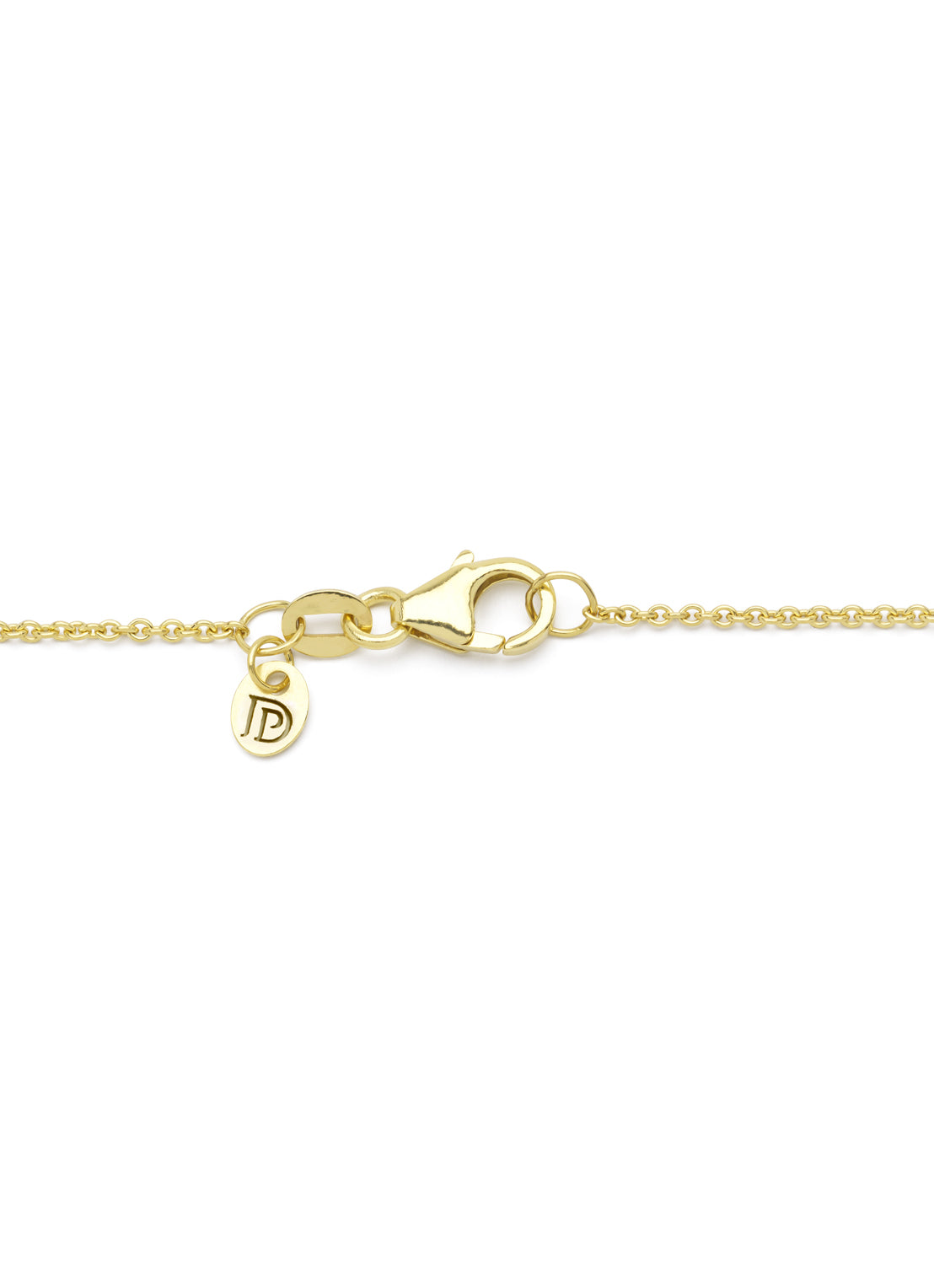 Geelgouden jasseron lengtecollier Timeless Treasures 42cm