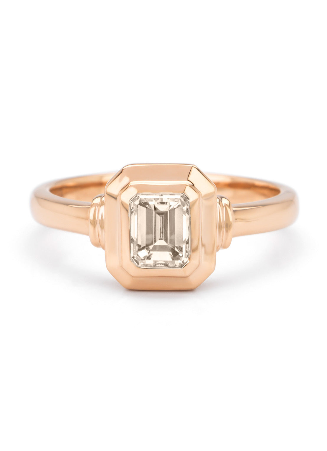Roségouden Ring, 1.02 CT Diamant, Solitaire