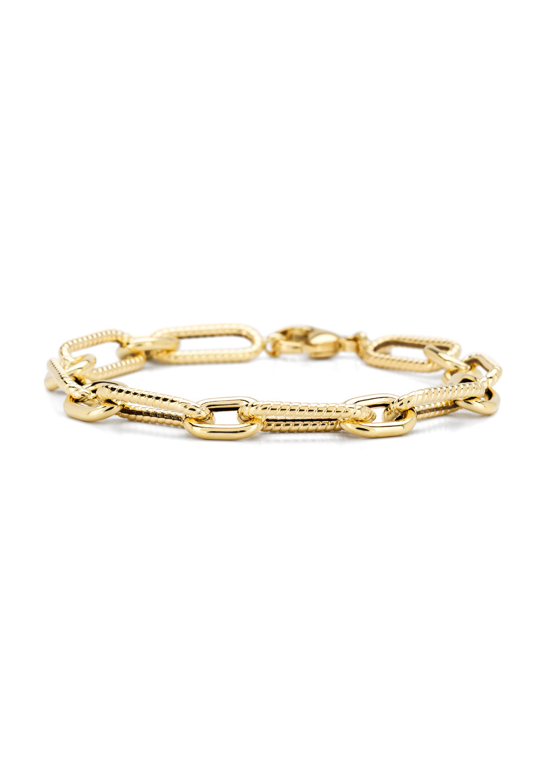 Yellow gold bracelet Timeless Treasures 20 cm