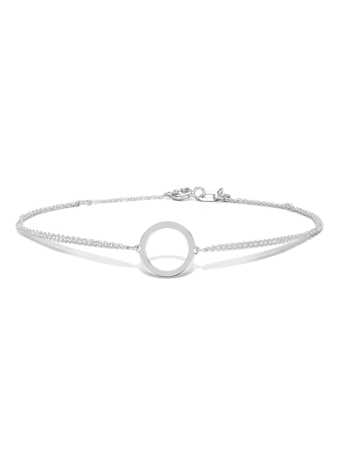 Witgouden armband Marigold