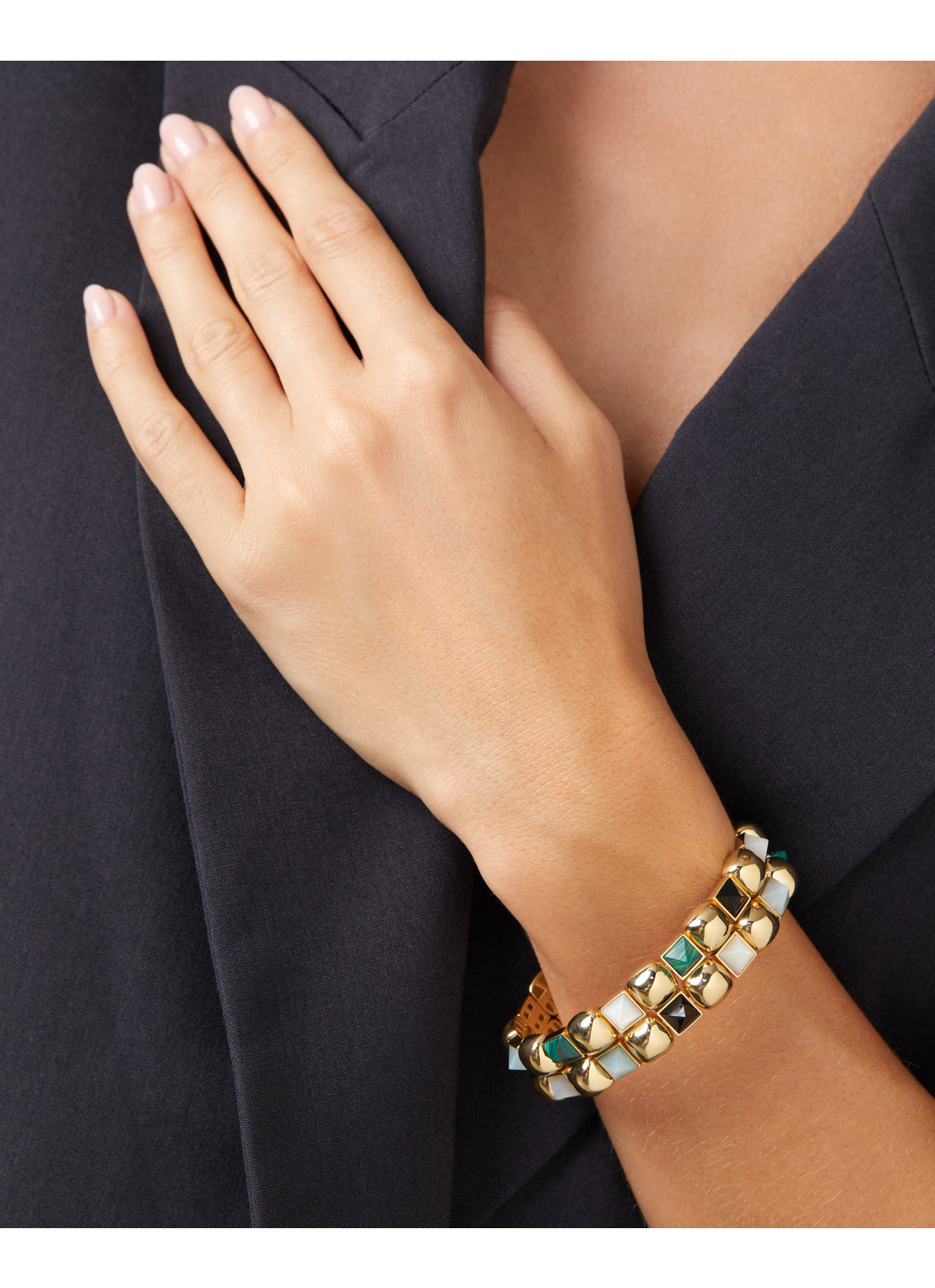 Geelgouden armband, 5.00 ct amazoniet, Gallery