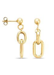 Yellow gold earring Timeless Treasures