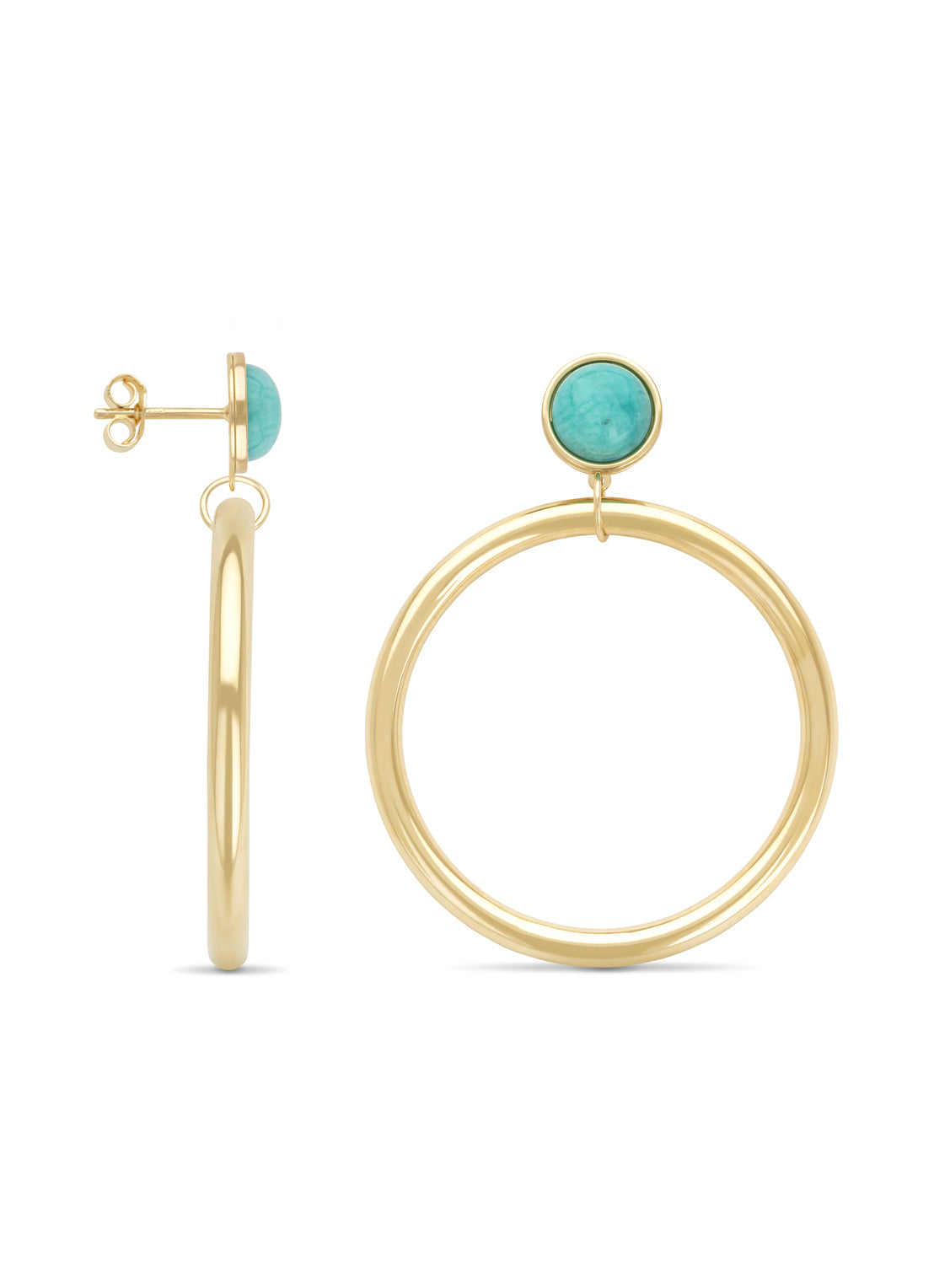 Geelgouden oorsieraden Marigold