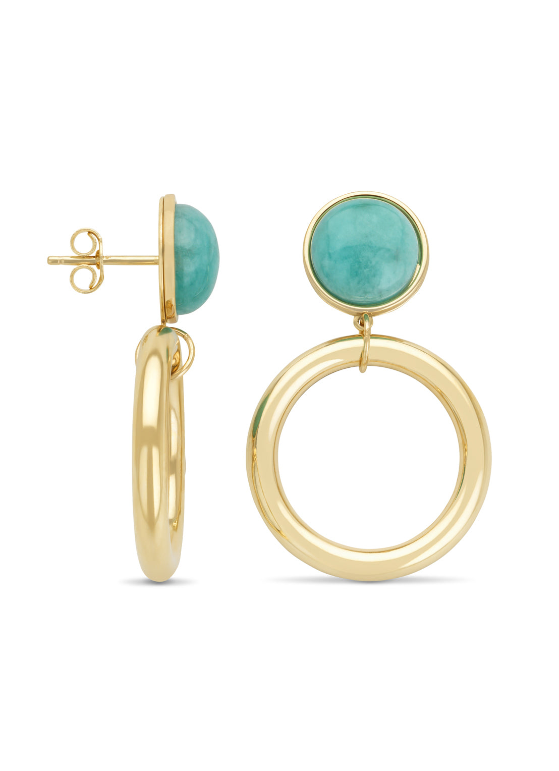 Geelgouden oorsieraden Marigold