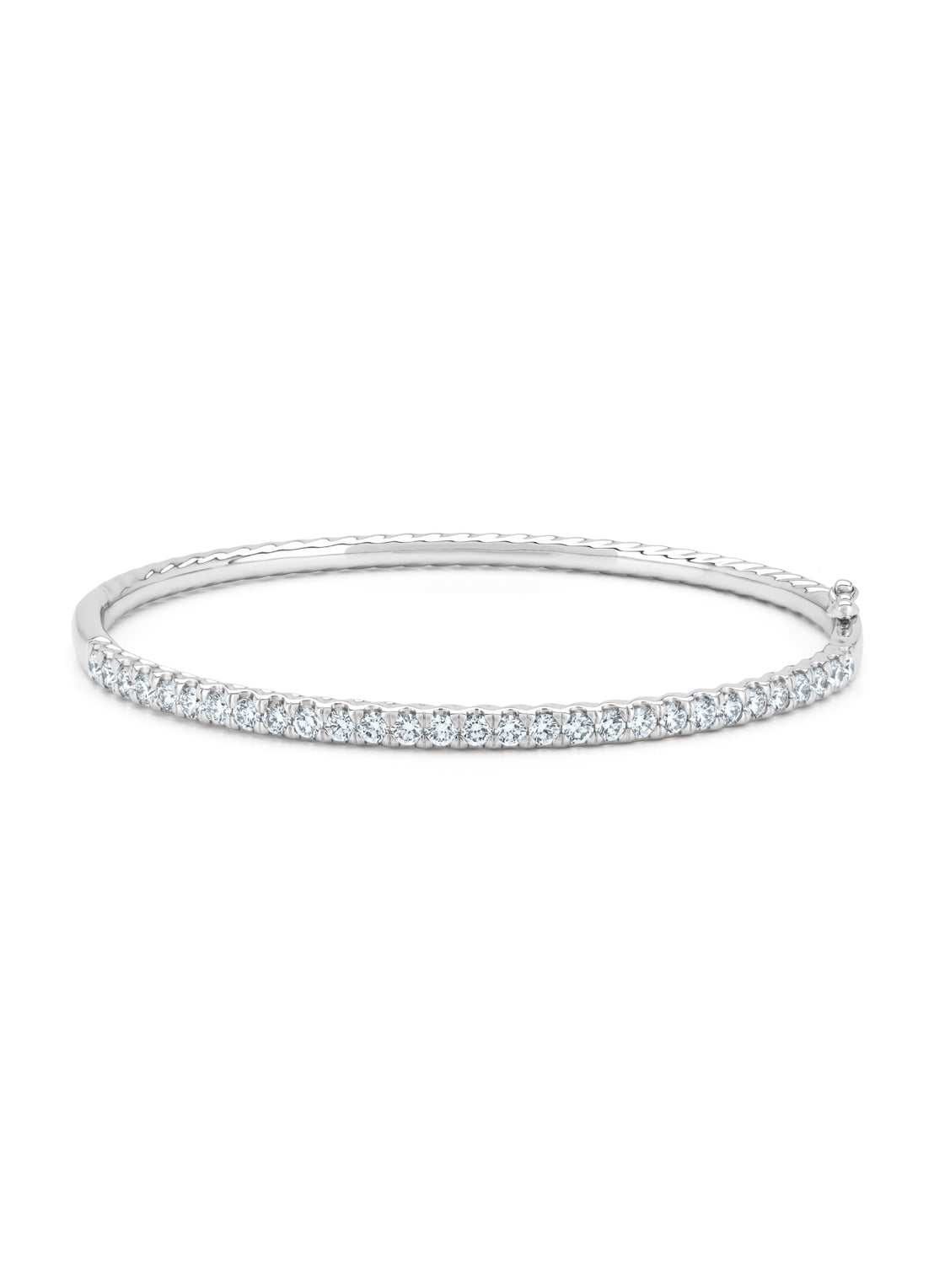 White gold bracelet, 1.52 ct diamond, gallery