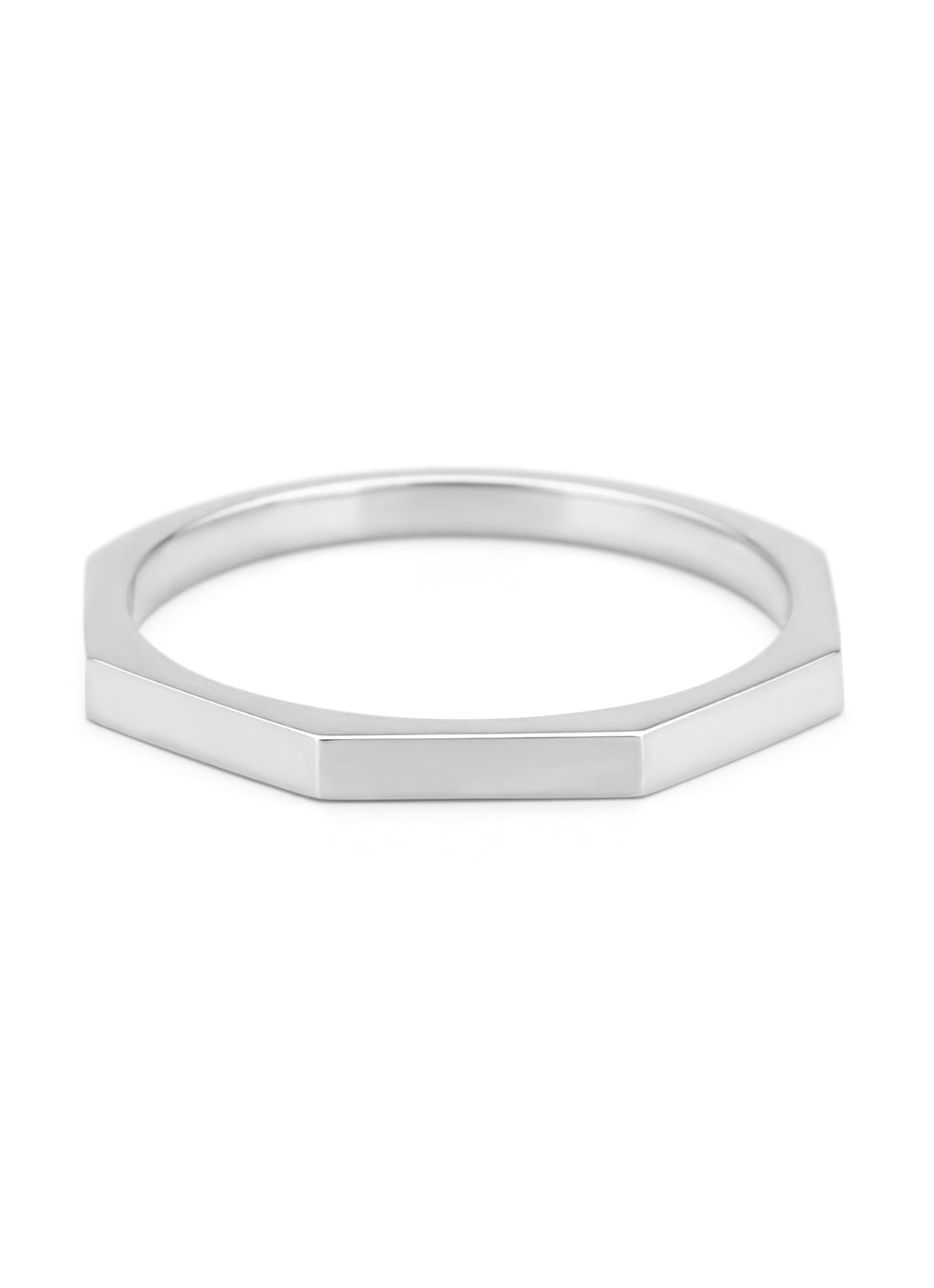 Witgouden ring Ensemble