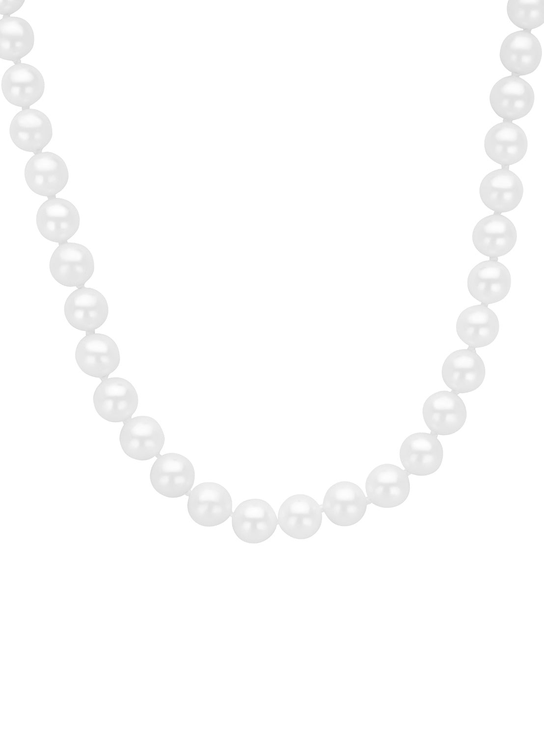 White gold pearl chain Rivièra