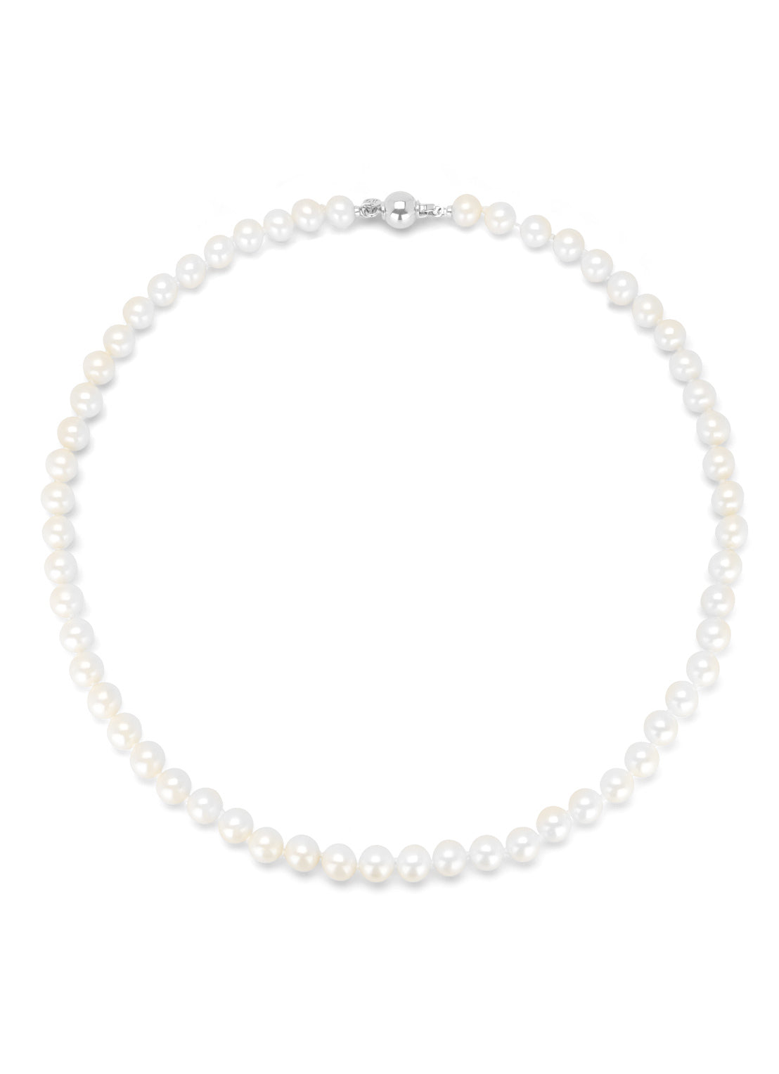White gold pearl chain Rivièra