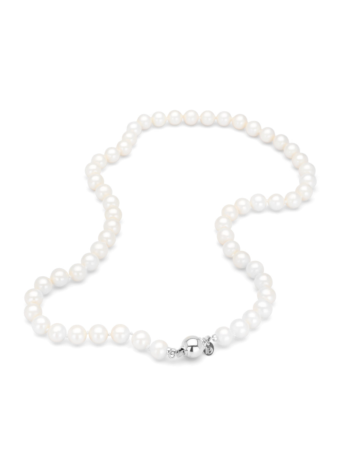 White gold pearl chain Rivièra