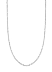 Witgouden jasseron lengtecollier Timeless Treasures 45cm