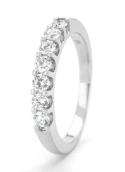 Witgouden ring, 0.50 ct diamant, Wedding