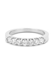 Witgouden ring, 0.50 ct diamant, Wedding