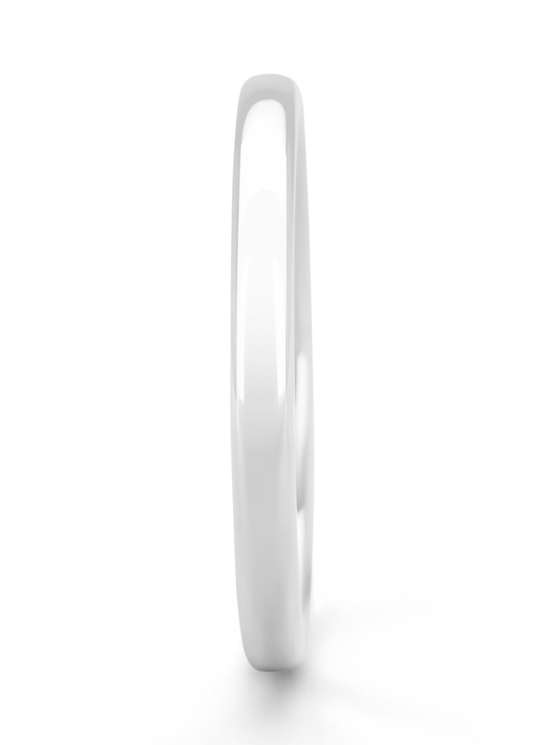 Witgouden 14k trouwring, Wedding