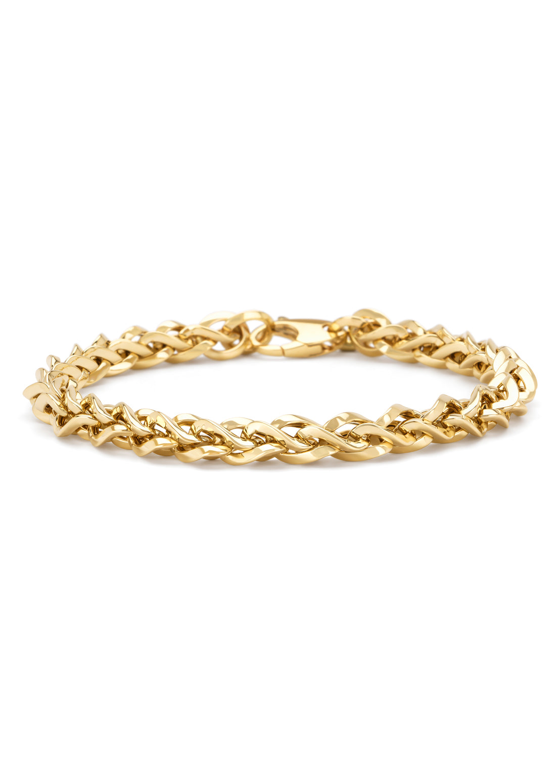 Yellow gold bracelet Timeless Treasures 19 cm