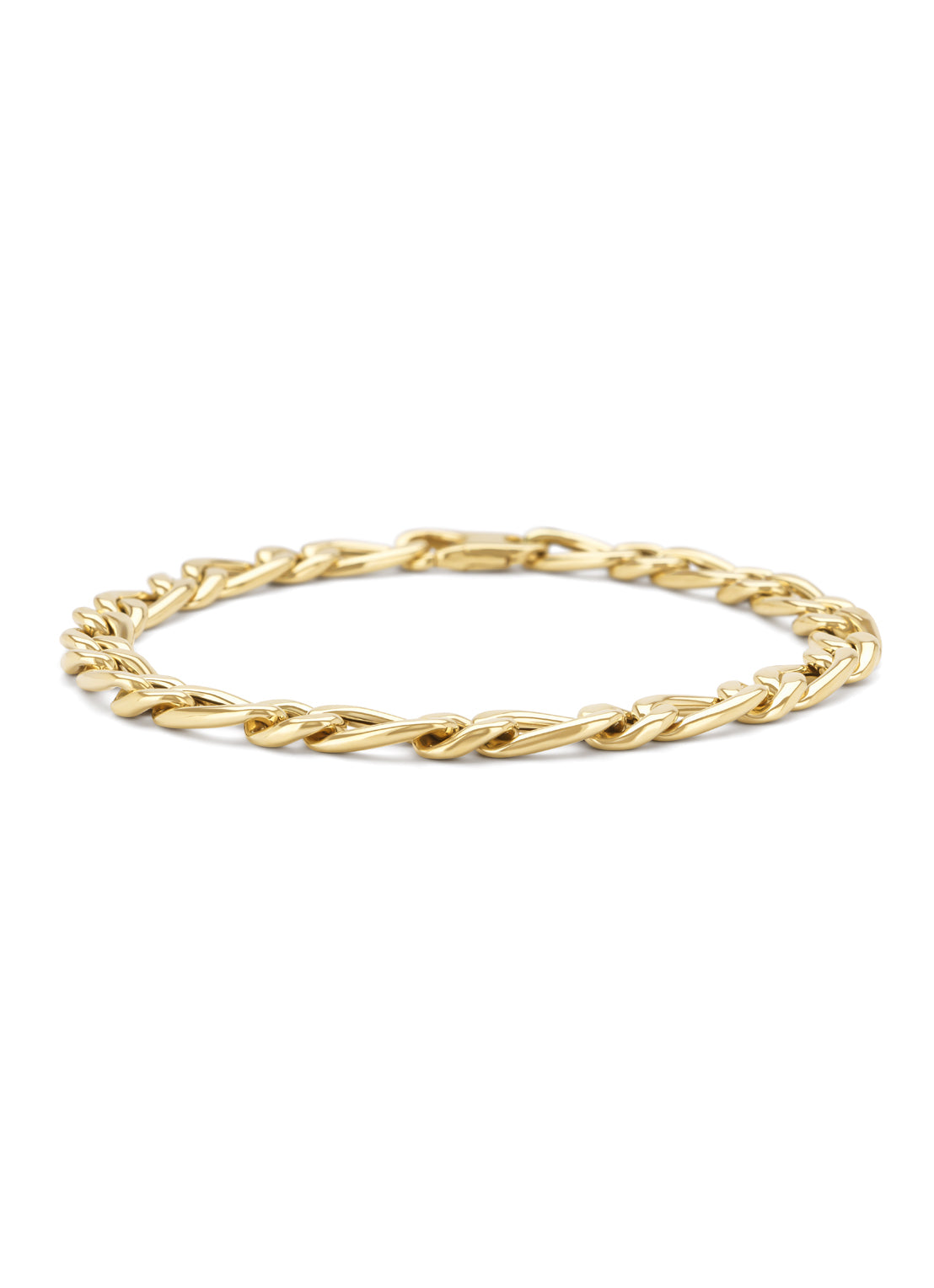 Yellow gold switch bracelet Timeless Treasures 20 cm