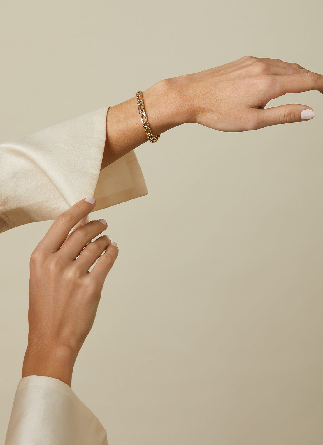 Yellow gold switch bracelet Timeless Treasures 20 cm