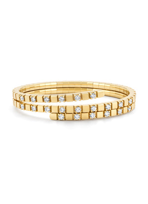 Geelgouden armband, 1.50 ct diamant, Gallery