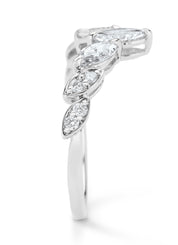 Witgouden ring, 0.92 ct diamant, Gallery