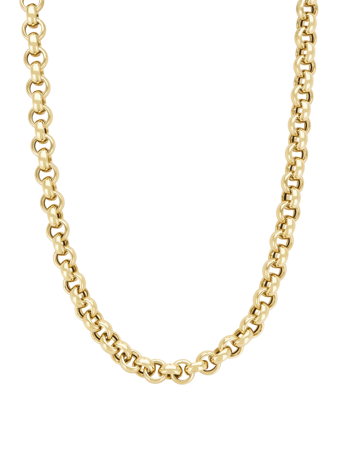 Geelgouden collier Timeless Treasures 45 cm