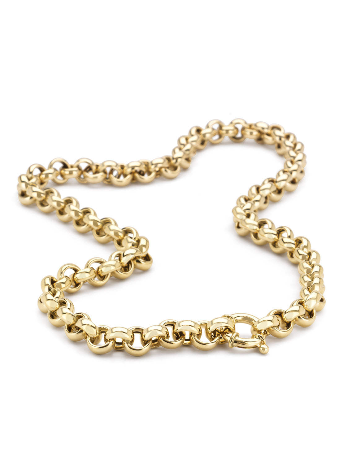 Geelgouden collier Timeless Treasures 45 cm