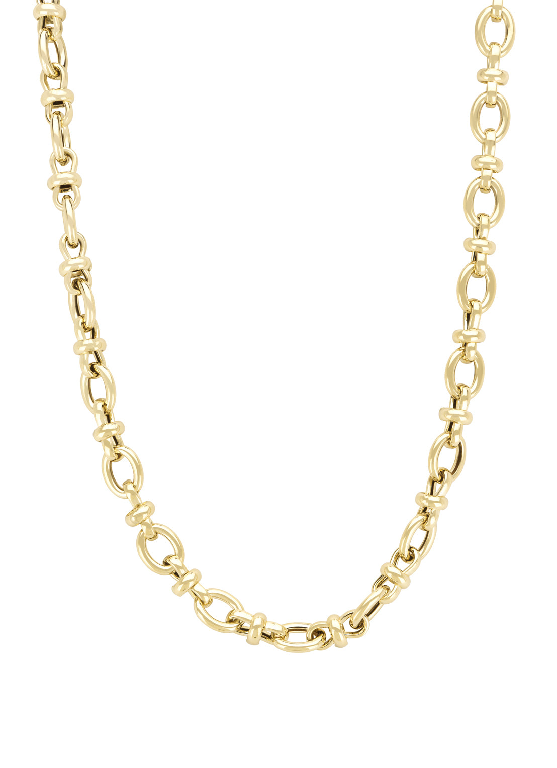 Geelgouden collier Timeless Treasures 45 cm