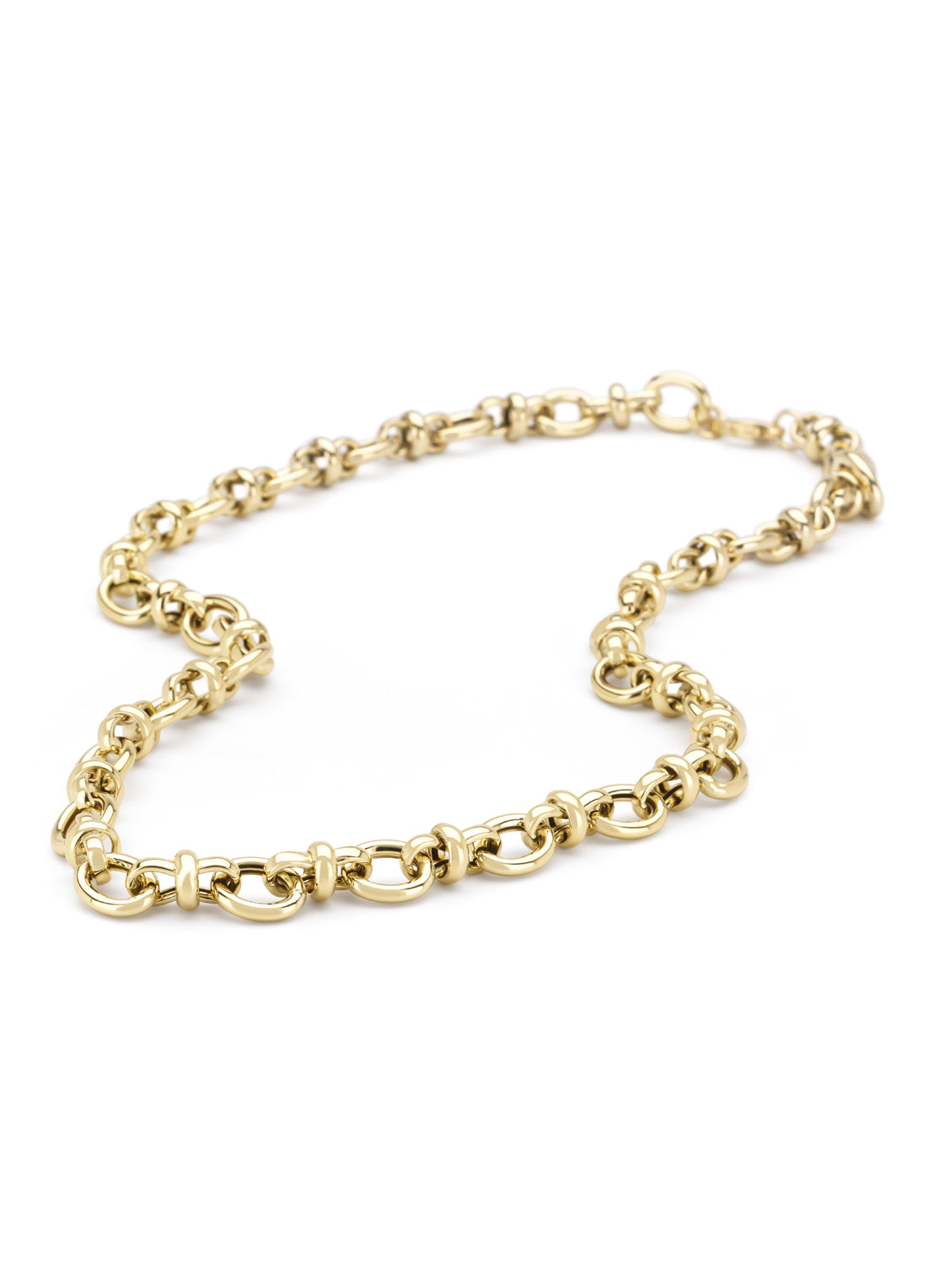Geelgouden collier Timeless Treasures 45 cm