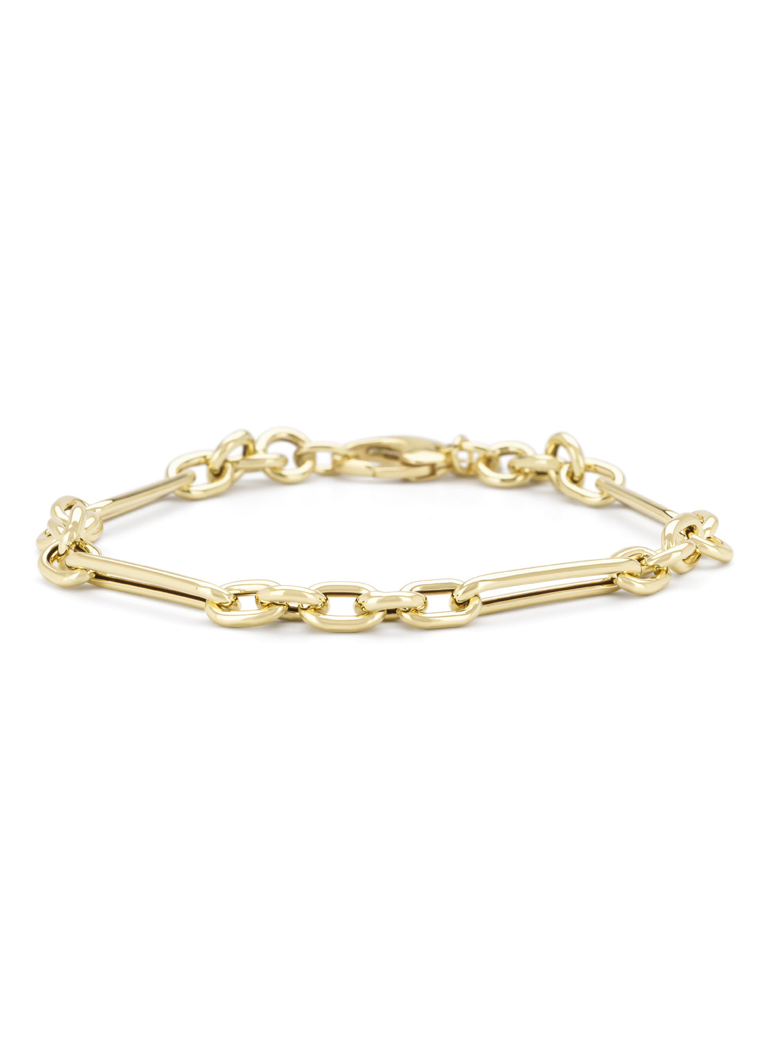 Yellow gold switch bracelet Timeless Treasures 19 cm