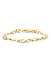 Geelgouden armband Timeless Treasures 20 cm